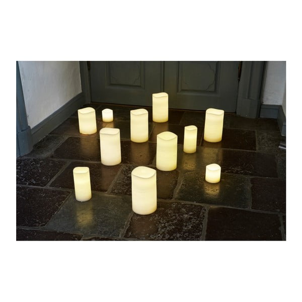 Lumânare LED cu temporizator Villa Collection, ⌀ 10 cm-image-1