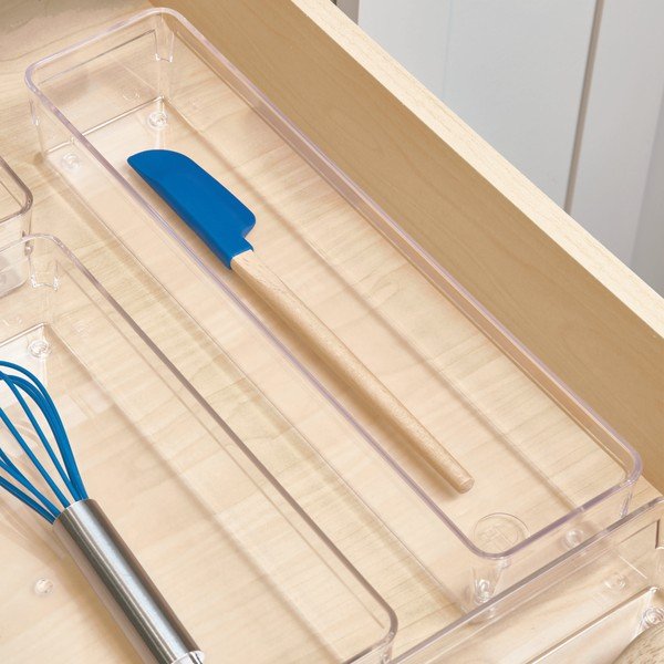 Organizator pentru sertare din plastic reciclat Basic – iDesign-image-1