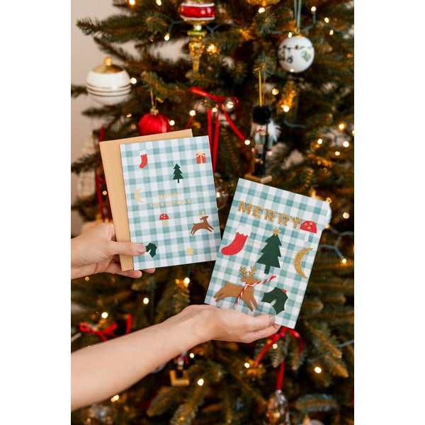 Felicitare de Crăciun Merry Christmas - Meri Meri-image-1