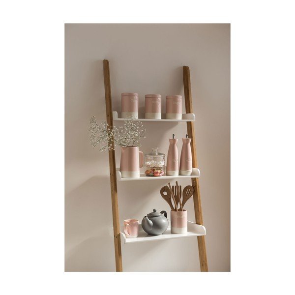 Cană din gresie ceramică Premier Housewares, 370 ml, roz-image-2