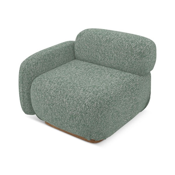 Modul pentru canapea modulară verde deschis (cu colț pe partea stângă) Ailani – Makamii-image-2