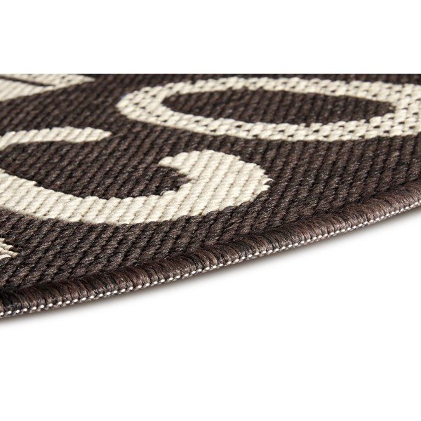Covoraș intrare Hanse Home Weave Big Welcome, 50x80 cm, maro-image-1
