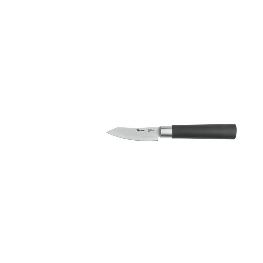 Cuțit din oțel inoxidabil pentru legume Metaltex Asia, lungime 19 cm
