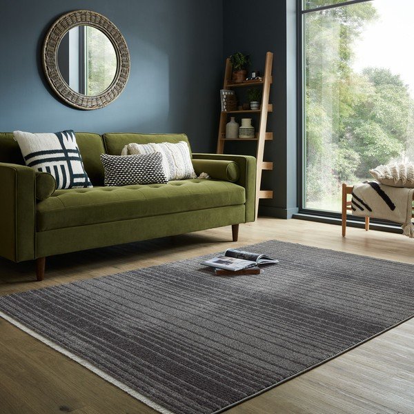 Covor gri închis 120x160 cm Camino – Flair Rugs-image-1