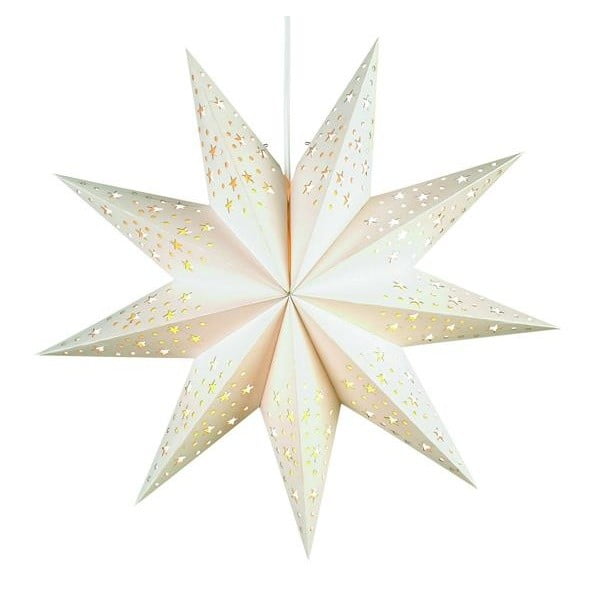 Decorațiune luminoasă suspendată Markslöjd Solvalla Multi, ø 45 cm, alb