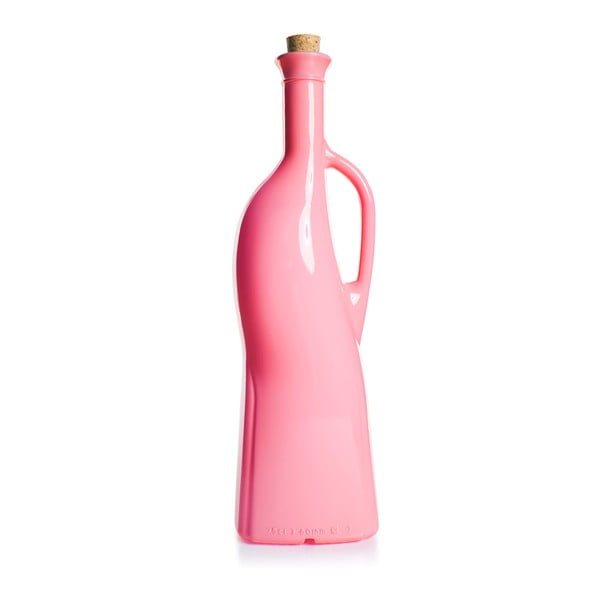 Sticlă pentru ulei Cork, 750 ml, roz