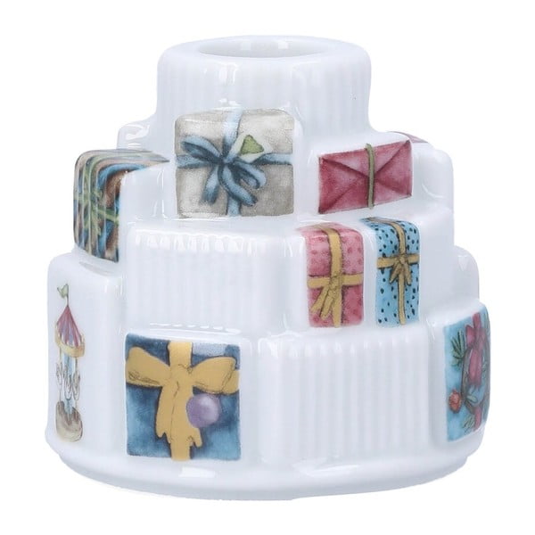 Sfeșnic din ceramică  cu model de Crăciun Hammershøi Christmas Gifts – Kähler Design-image-4