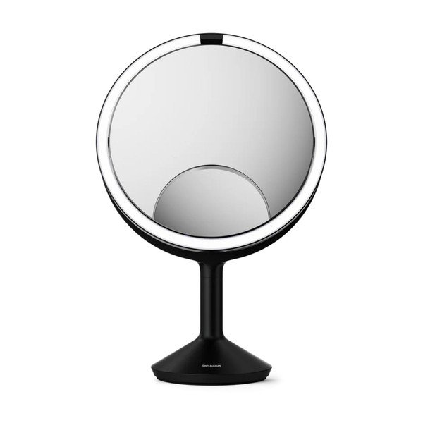 Oglindă cosmetică (mărire 5x/mărire 10x) cu led/de mărire ø 25 cm Trio Max – simplehuman-image-4