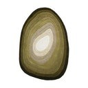 Covor verde țesut manual din lână 160x230 cm Puddle Ombre  – Flair Rugs