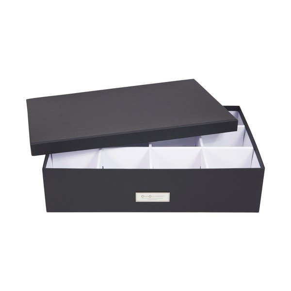 Cutie cu compartimente Bigso Box of Sweden Jakob, gri închis-image-3
