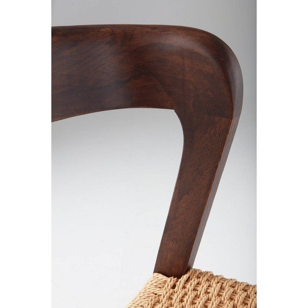 Scaun de dining în culoare naturală din lemn de stejar Vikdalen – Jotex-image-2