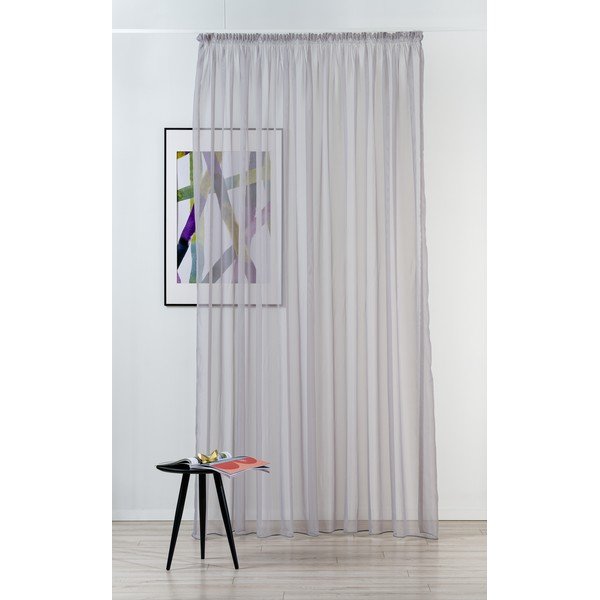 Perdea gri 140x245 cm Voile – Mendola Fabrics-image-2