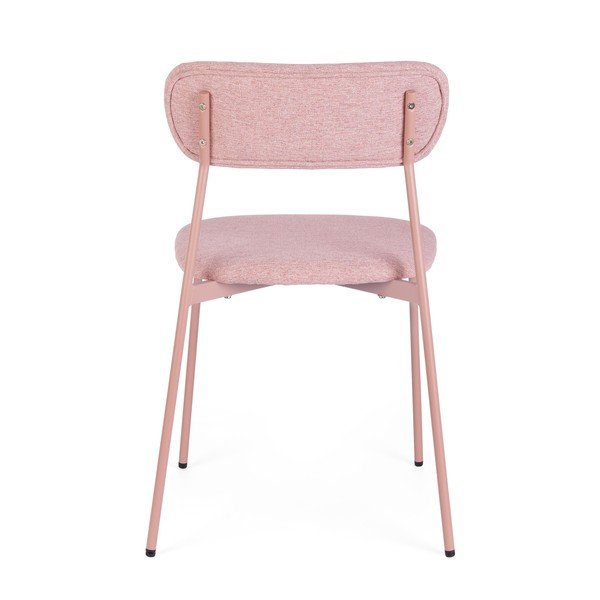 Scaun de dining roz tapițat Inka – Yes Everyday-image-4