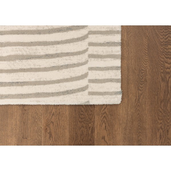 Covor bej din lână 133x190 cm Agnus Tides – Agnella-image-4