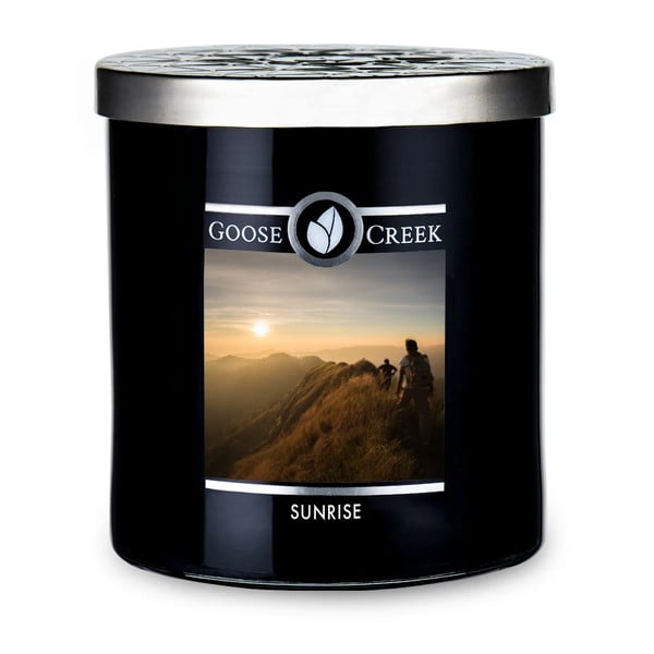 Lumânare parfumată în recipient de sticlă Goose Creek Men's Collection Sunrise, 50 ore de ardere