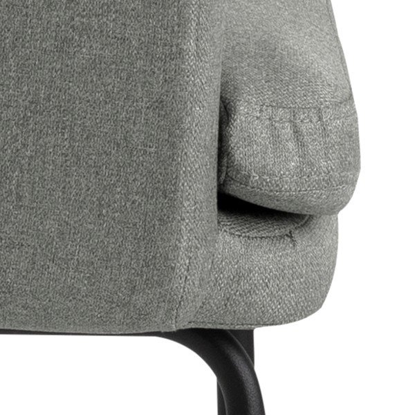 Scaun de bar Actona Chisa, gri-image-1