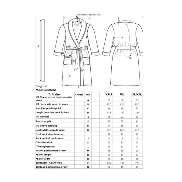 Halat alb M/L din bumbac Terry – HIP-image-2