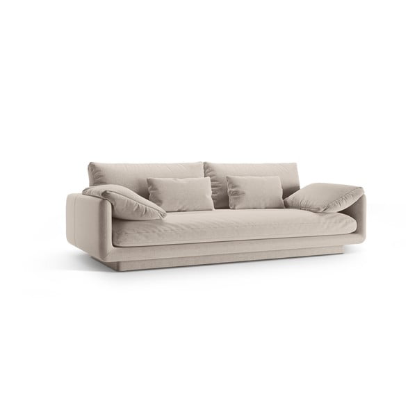 Canapea bej 220 cm Torino – Micadoni Home-image-1