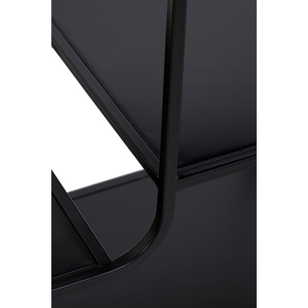 Bibliotecă metalică neagră 141x81,5 cm Winston - Light & Living-image-1