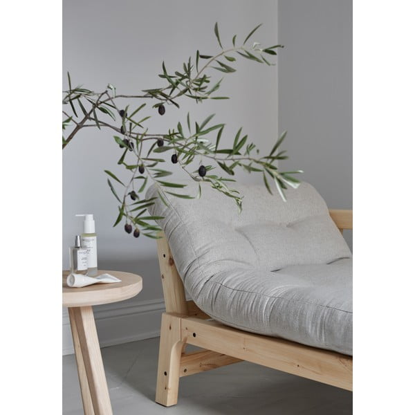 Canapea variabilă Karup Design Step Natural Clear/Wheat Beige-image-1