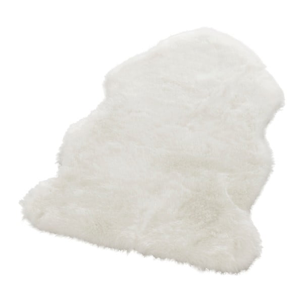 Blană artificială Mint Rugs Uni Soft, 140 x 90 cm, alb-image-2