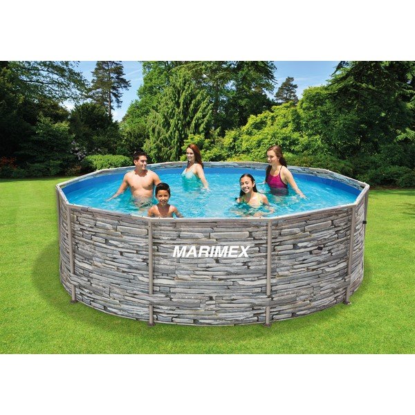 Piscină cu structură solidă ø 305 cm adâncime 91 cm Florida – Marimex-image-1