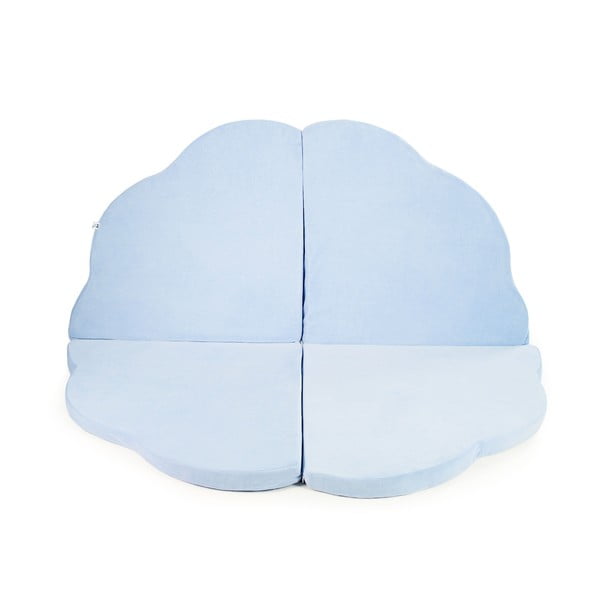 Salteluță pentru copii MeowBaby Cloud, 160 x 160 cm, albastru deschis