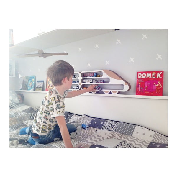 Set 2 rafturi Unlimited Design, locomotivă - vagon-image-2