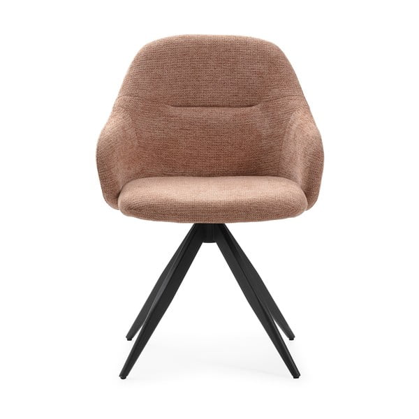 Set de scaune de sufragerie maro deschis cu cotiere 2 buc. tapițat Tamara – Marckeric-image-2