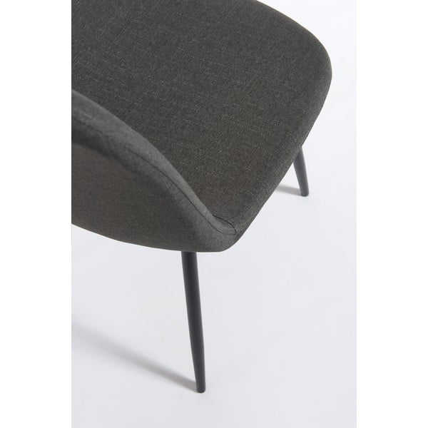 Set 2 scaune dining Bonami Essentials Lissy, gri închis-image-4