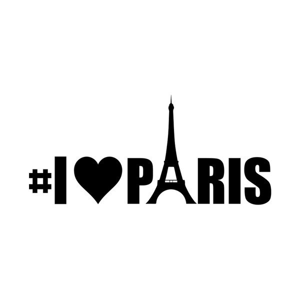 Autocolant Ambiance I Love Paris-image-3