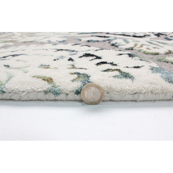 Covor țesut manual Flair Rugs Soho Vega, 120 x 170 cm, gri-image-1
