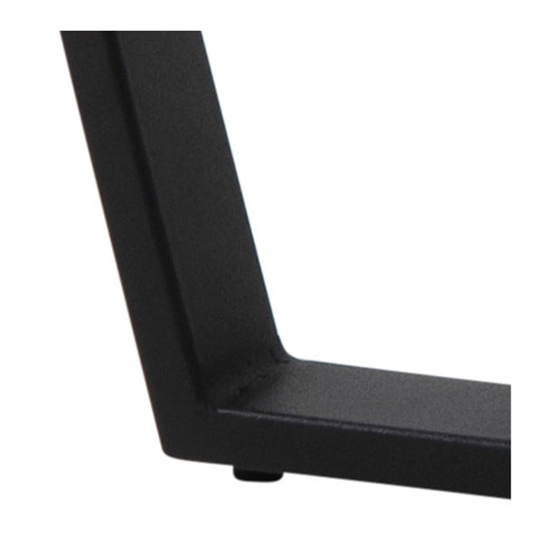 Masă de cafea cu blat în decor de marmură Actona Amble, ⌀ 77 cm, negru-image-3