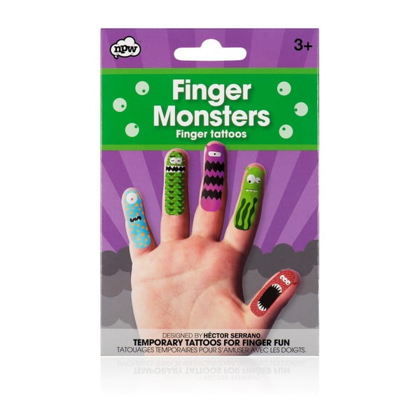 Set tatuaje pentru degete npw™ Monster