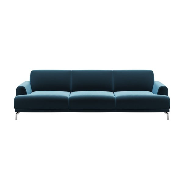 Canapea cu 3 locuri MESONICA Puzo, albastru