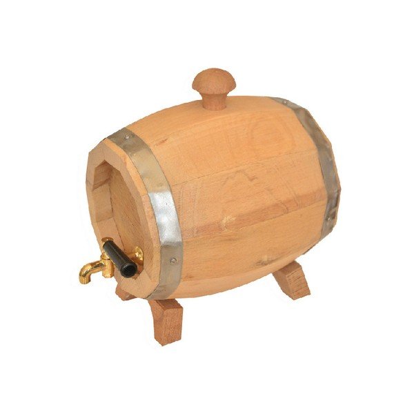 Dozator din lemn de stejar pentru băuturi Bambum Barile, 1 l