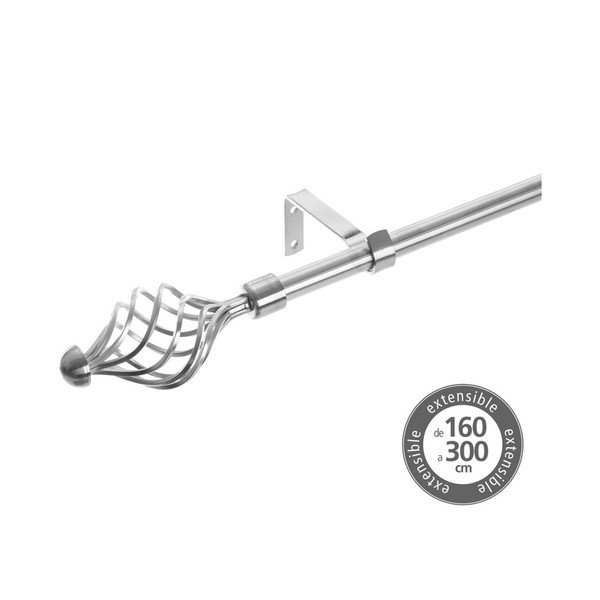 Galerie de perdea 160-300 cm extensibilă din metal – Casa Selección-image-2