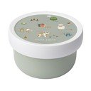 Cutie de gustări pentru copii cu furculiță Little farm – Mepal