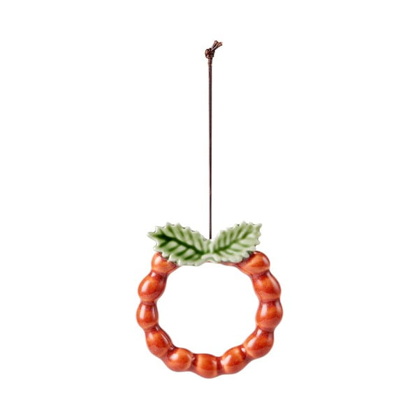 Ornament de Crăciun din porțelan Wreath – Kähler Design