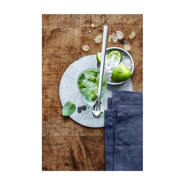 Set de linguri lungi gri din oțel inoxidabil 6 buc. Nuova – WMF-image-2