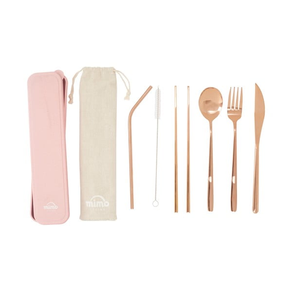 Tacâmuri arămiu din oțel inoxidabil 6 buc. Mimo – Premier Housewares