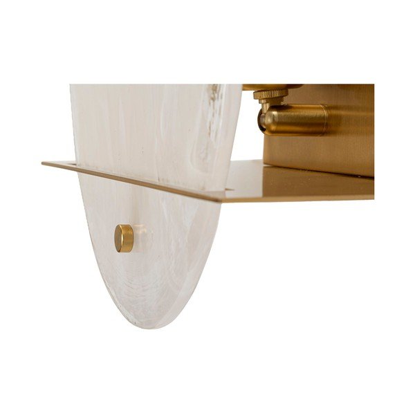 Aplică de perete aurie din sticlă Portlan – Mauro Ferretti-image-4