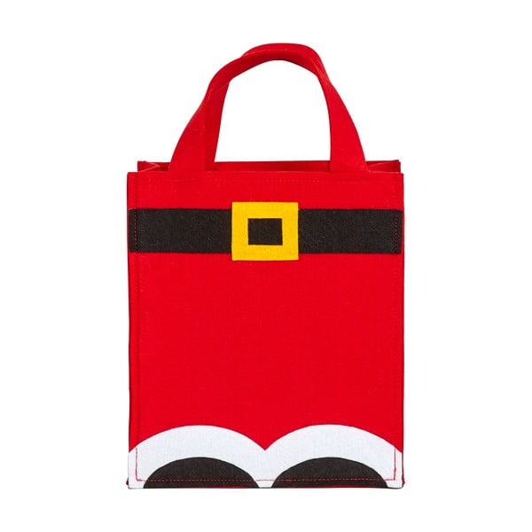 Sacoșă din pâslă pentru cadou Neviti Santa Gift Bag, roșu