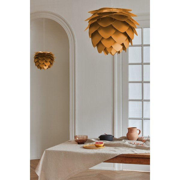 Abajur galben ocru ø 40 cm Aluvia Mini – UMAGE-image-1