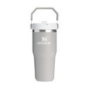 Termos gri deschis din oțel inoxidabil 410 ml IceFlow™ Flip Straw 2.0 Tumbler Ash – Stanley