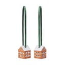 Ornamente de Crăciun 2 buc. din ceramică 5 cm Gingerbread – Kähler Design