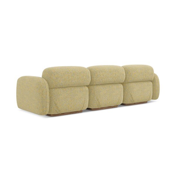 Canapea modulară galbenă 270 cm Ailani – Makamii-image-4