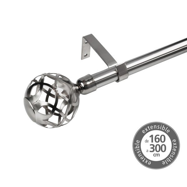Galerie de perdea 160-300 cm extensibilă din metal – Casa Selección-image-1