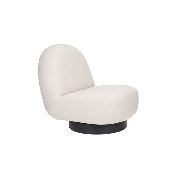 Fotoliu crem pivotant Eden – Zuiver