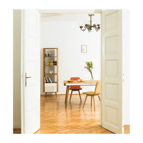 Birou din lemn de stejar Gazzda Ena, 140 x 60 cm-image-1